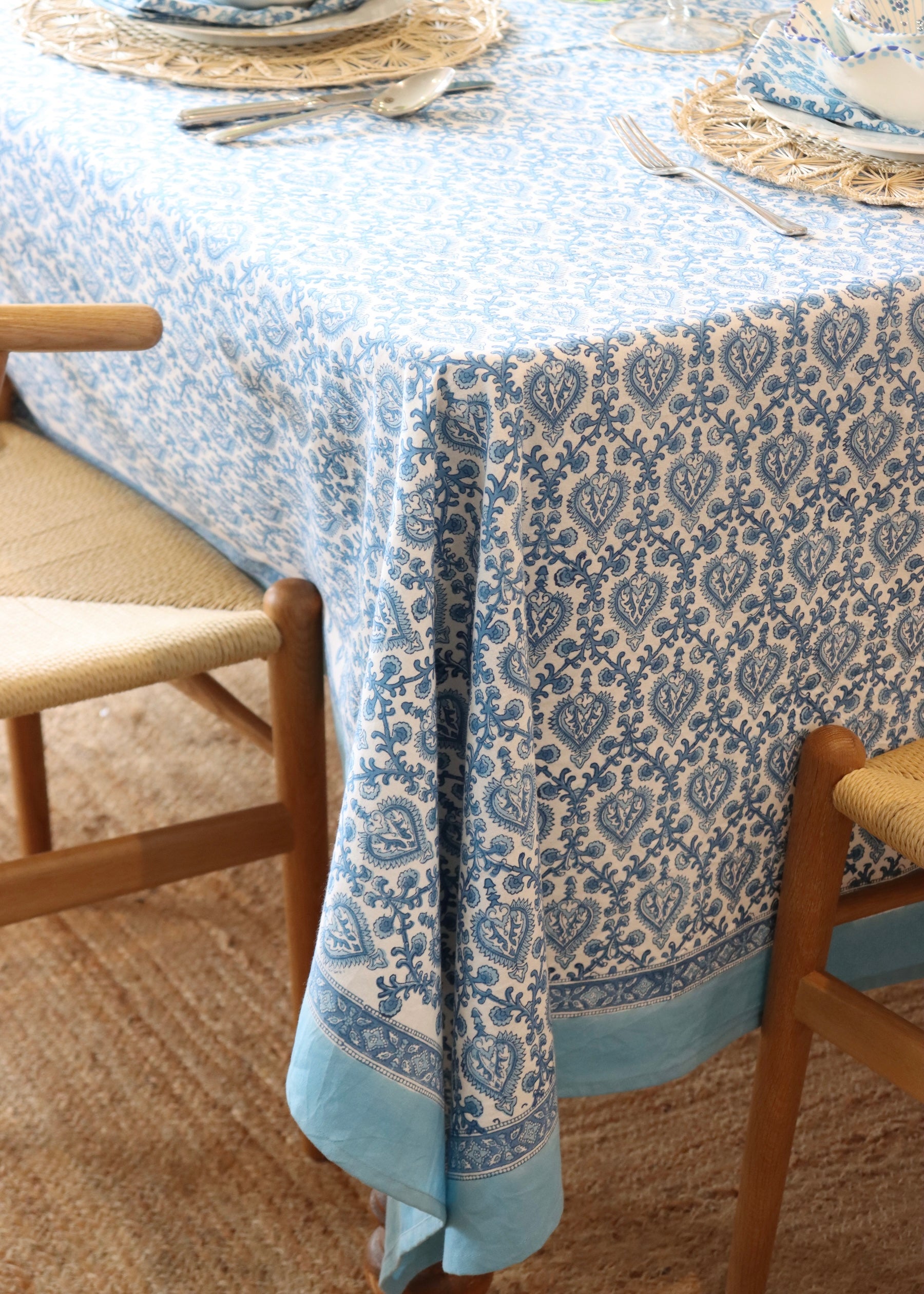 TABLECLOTH - Blue Mughal