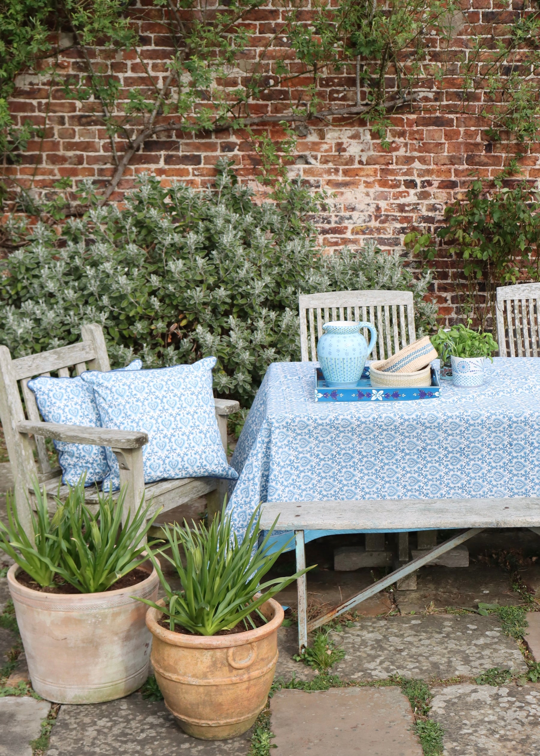 TABLECLOTH - Blue Mughal