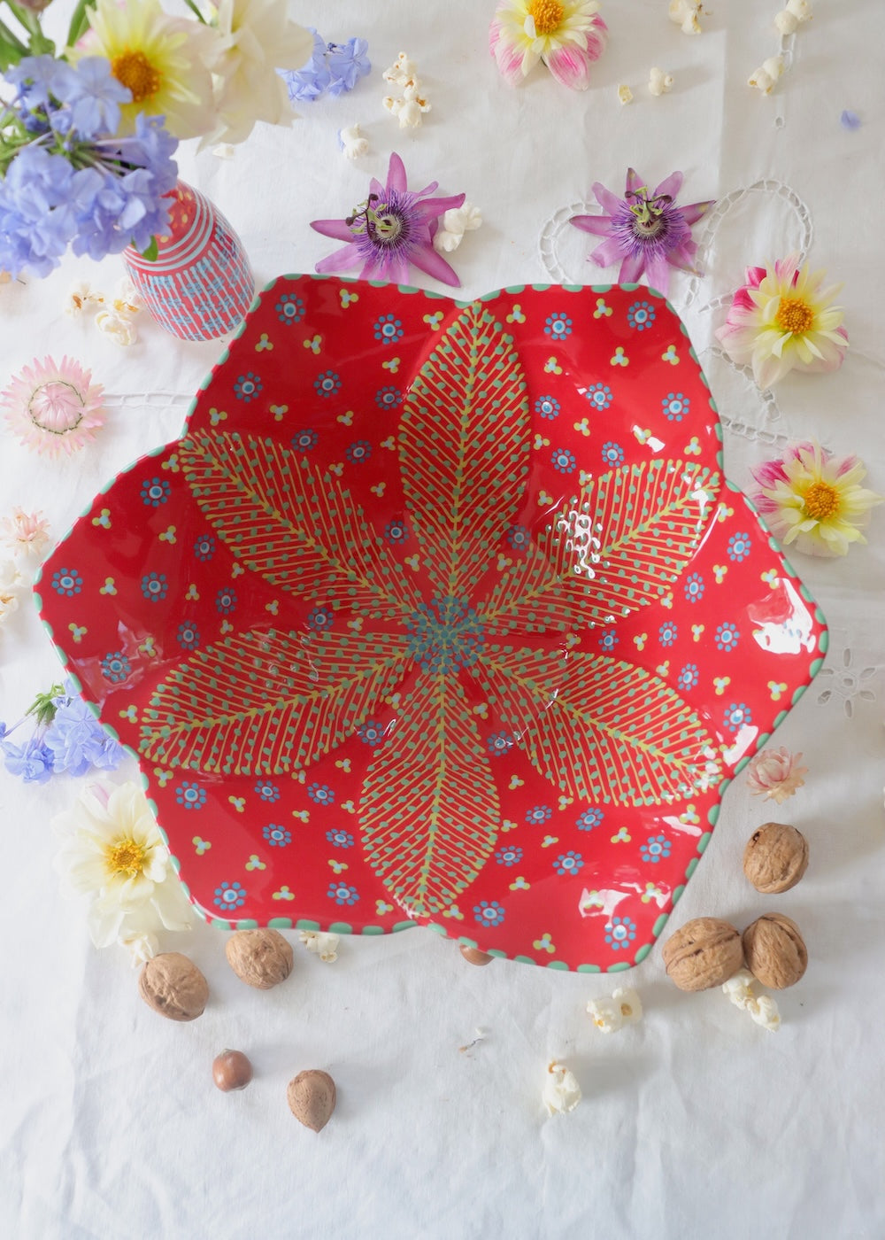 Balfour Salad Bowl: Red