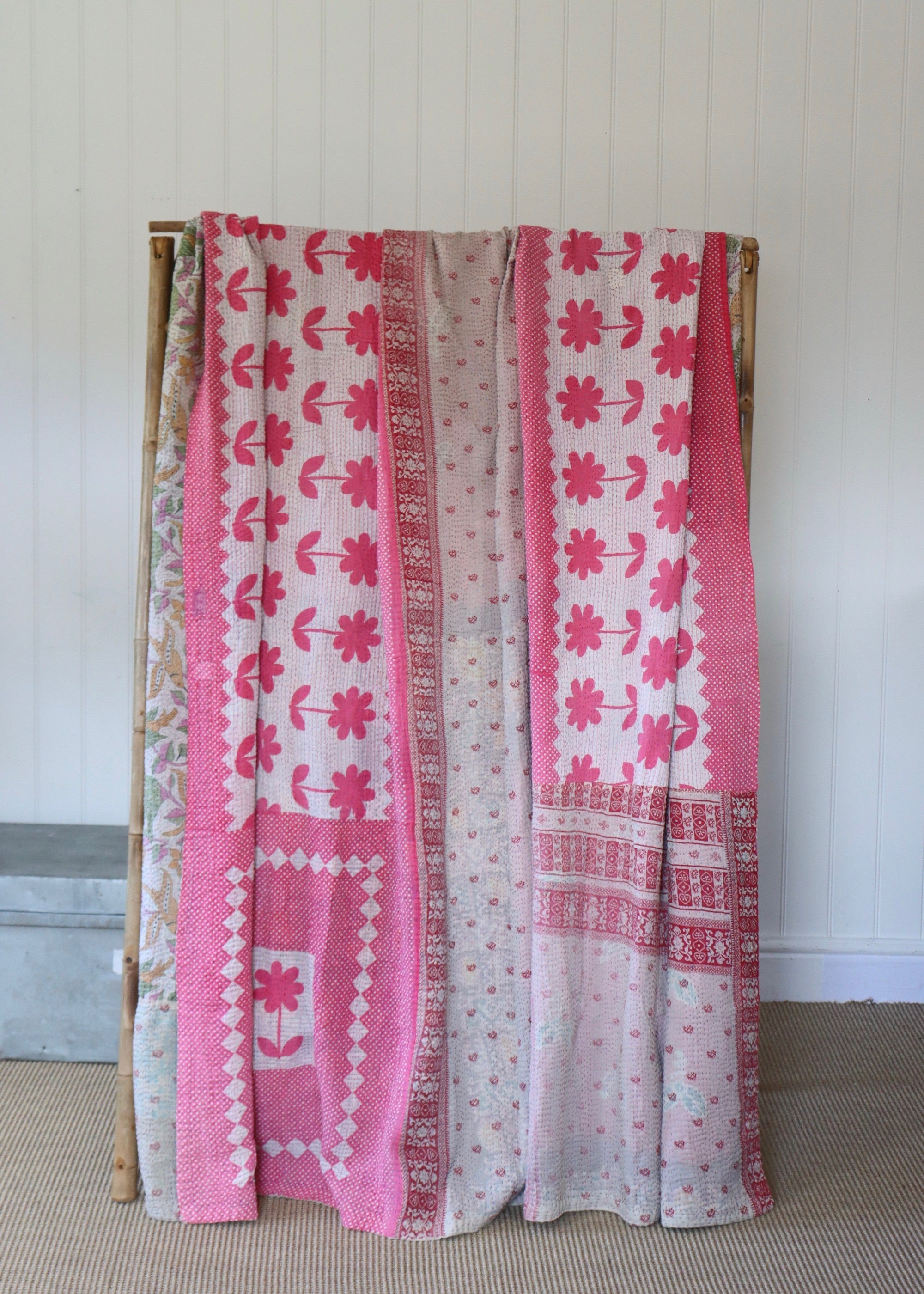 Vintage Kantha Throw K403