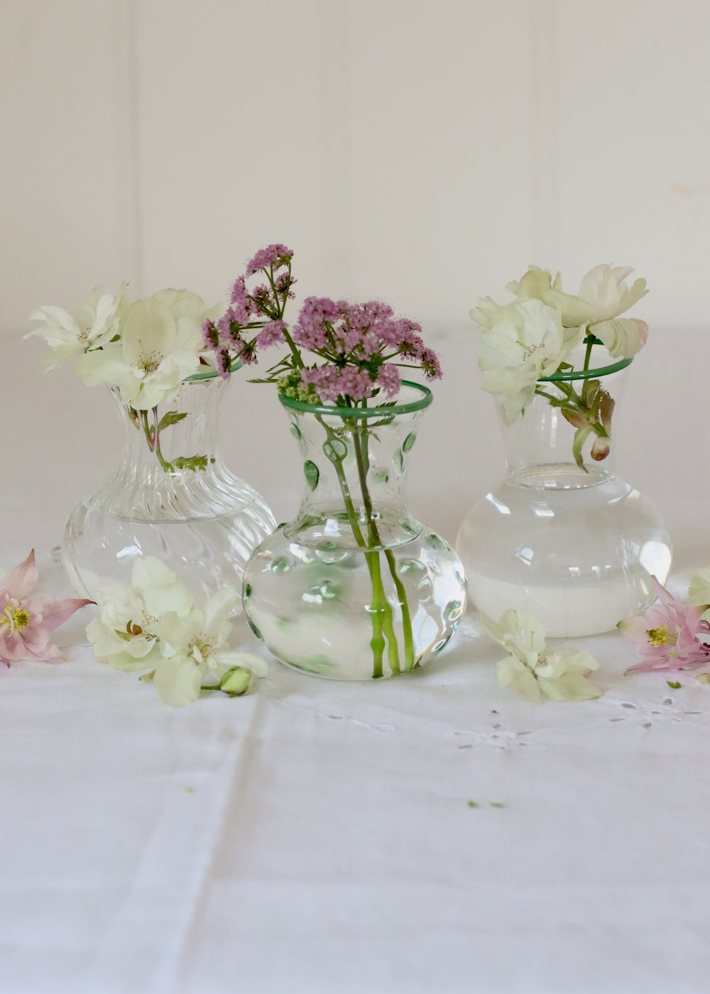 Spring Bud Vase Set of 3
