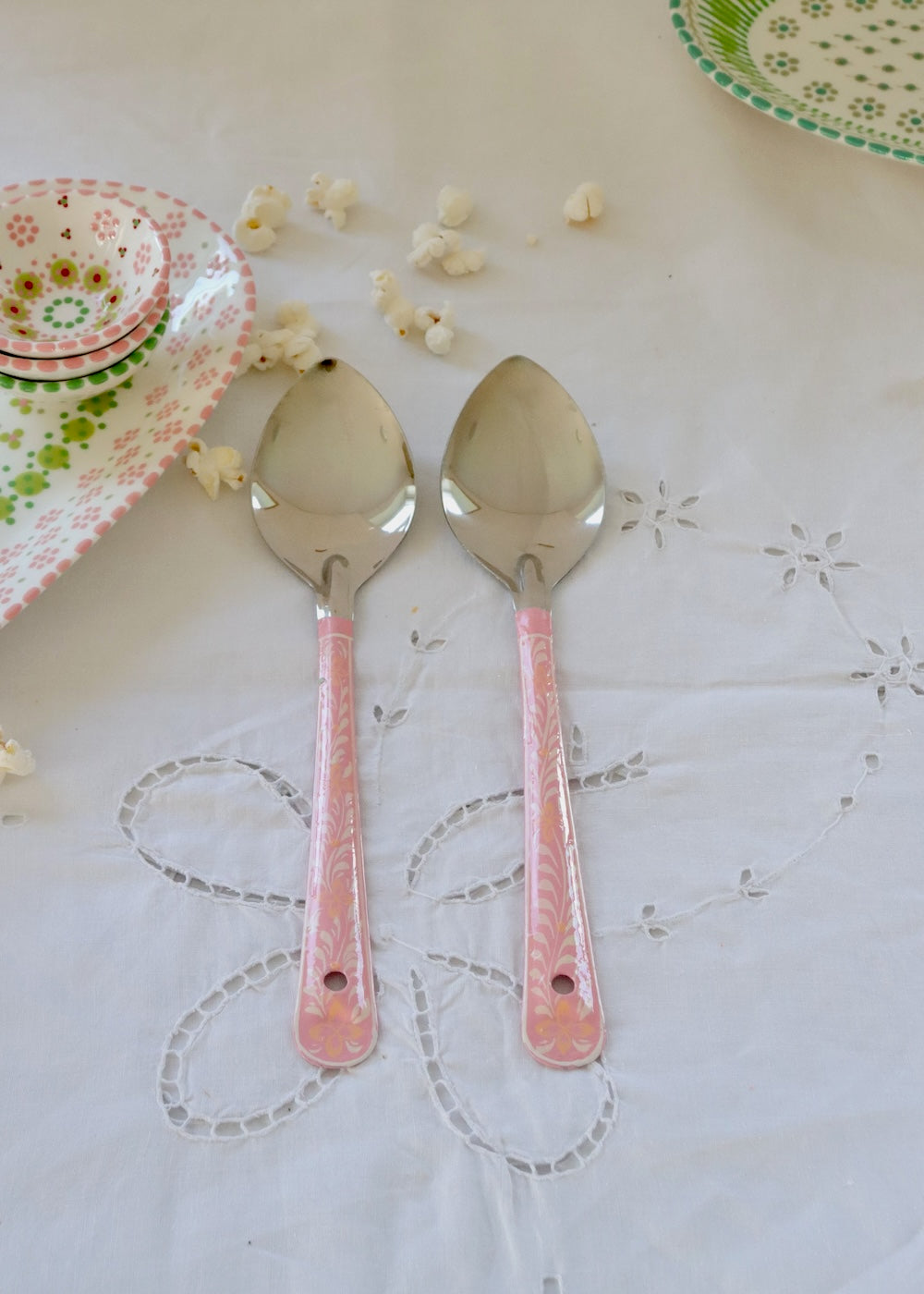 Serving Spoons- Pink