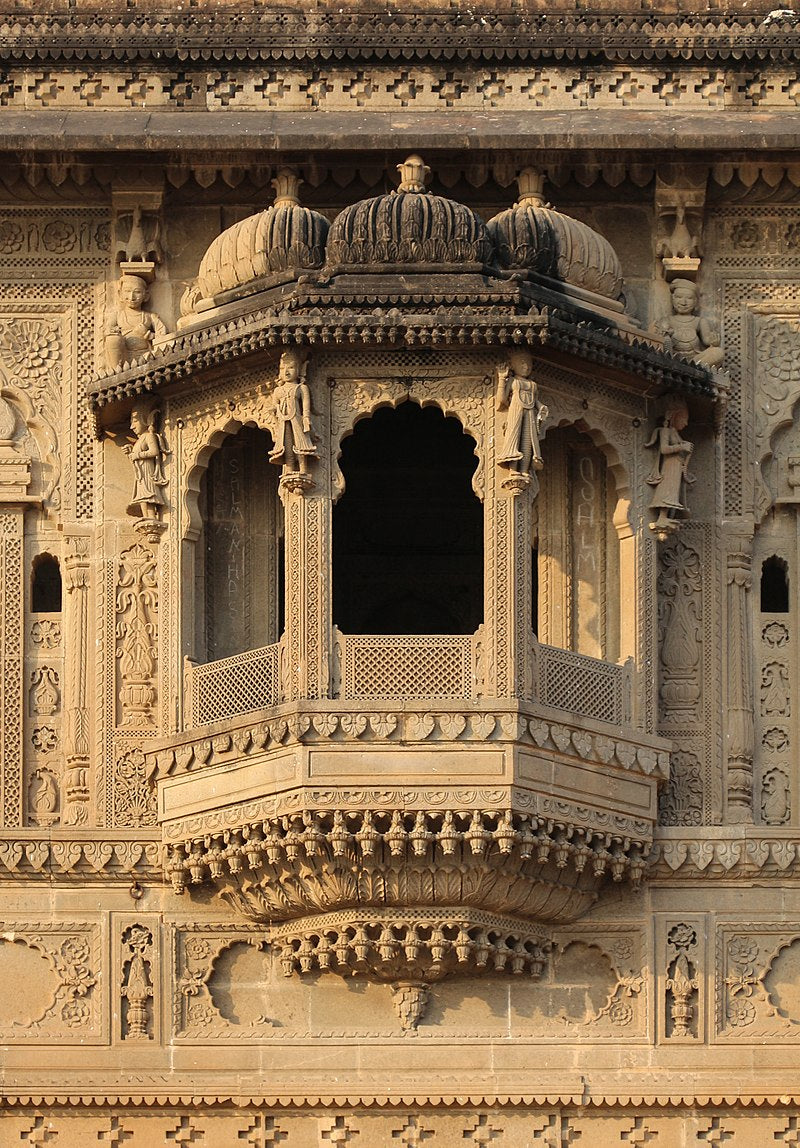 Jharokha Six Pane Mirror