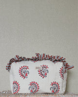 Josephine Wash Bag #color_rococo-red-blue-grey