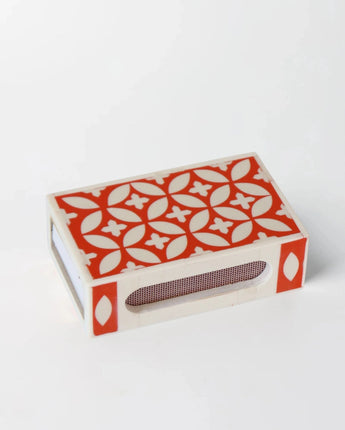 Large Matchbox Holder - Orange