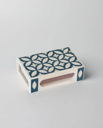Large Matchbox Holder - Dark Teal