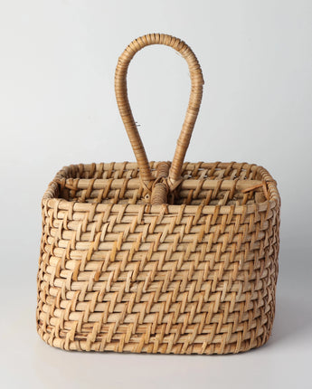 Rattan Cutlery Holder