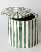 Stripe Ice Bucket – Green #color_green