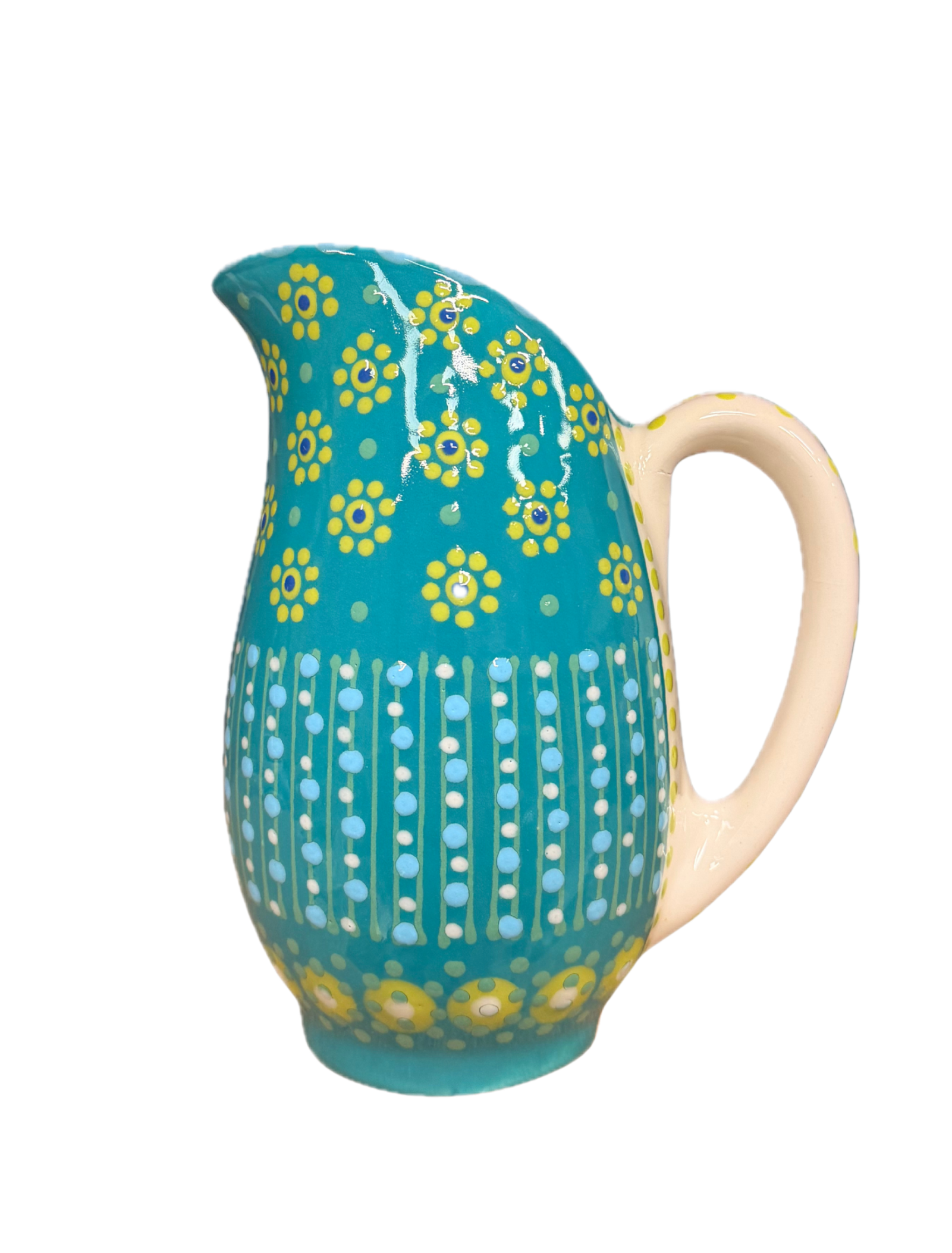 Plump Jug Turquoise 2