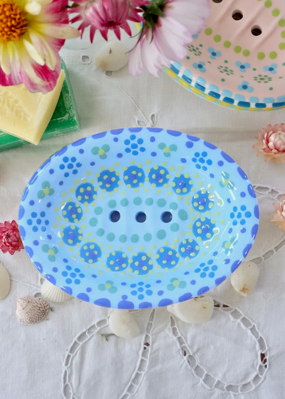 Soap Dish Pale Blue 2