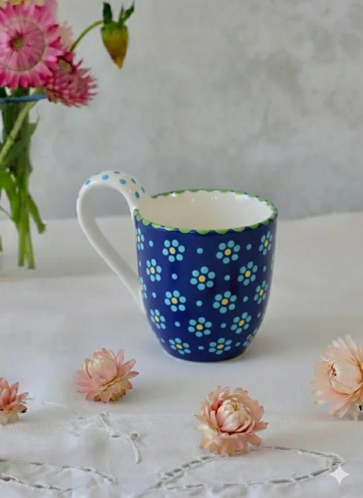 Mini Mug Pale Dark Blue