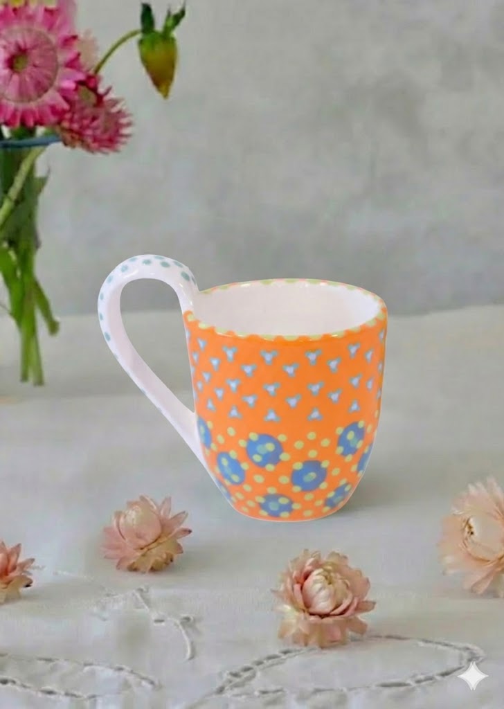 Mini Mug Pale Orange