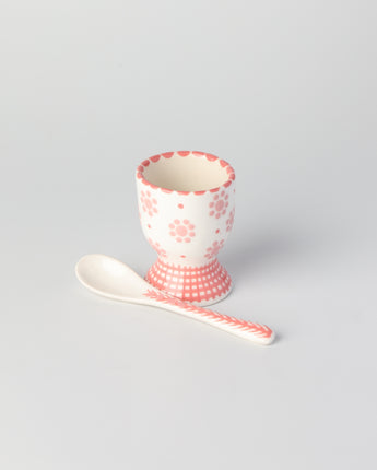 Pippa Egg Cup and Spoon Set