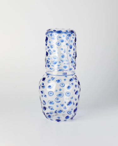 Carafe & Glass Set - Sea Glass Blue