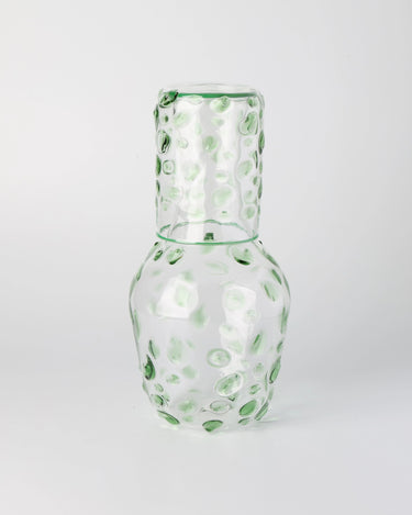 Carafe & Glass Set - Sea Glass Green