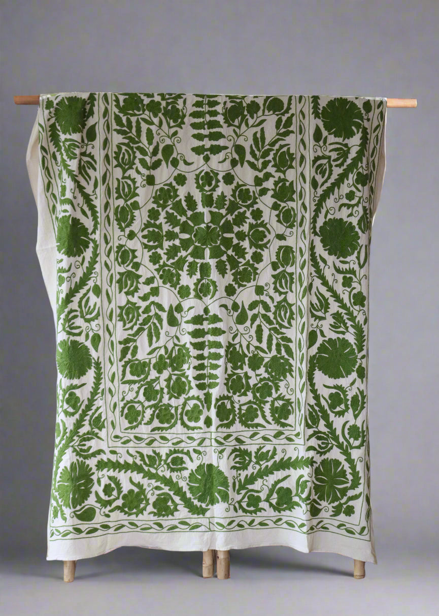 Suzani - Vibrant Green