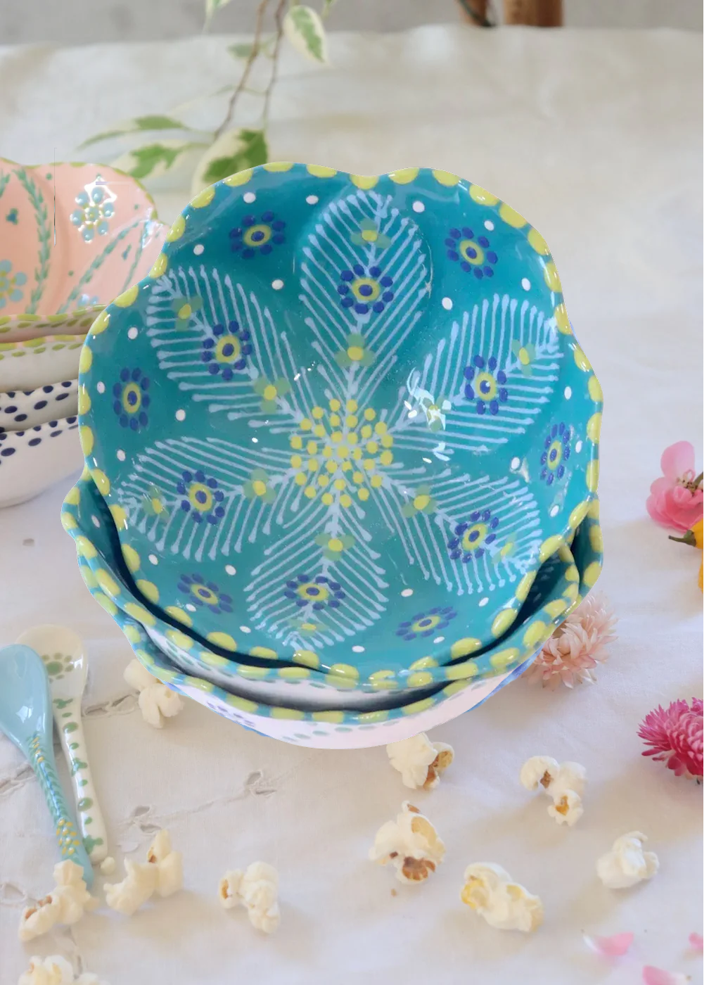 Pudding Bowl -  Teal 2