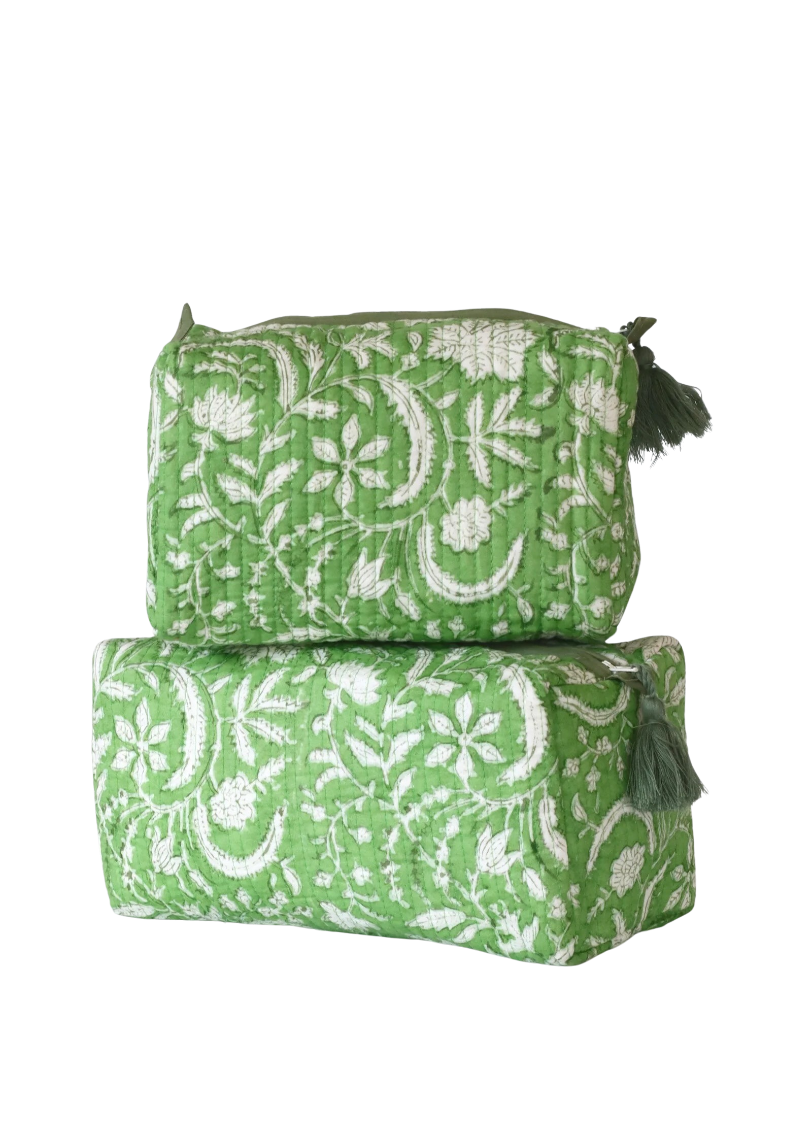Wash Bag -Apple Green