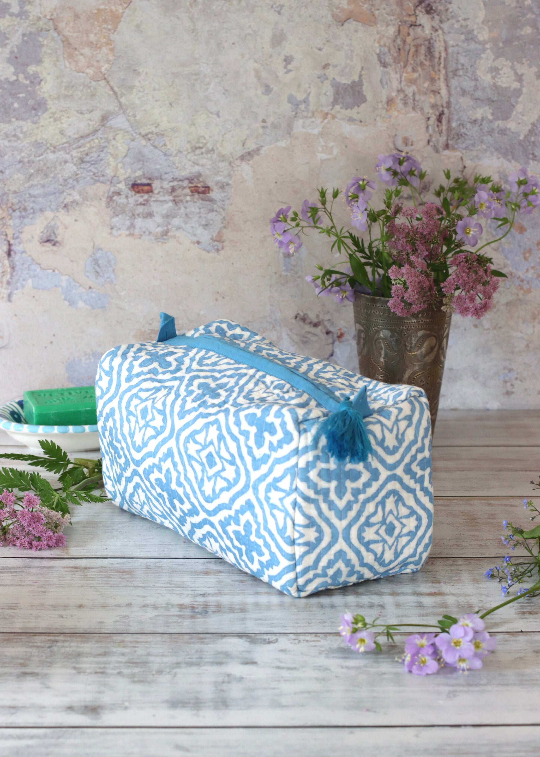 Wash Bag - Sky Blue
