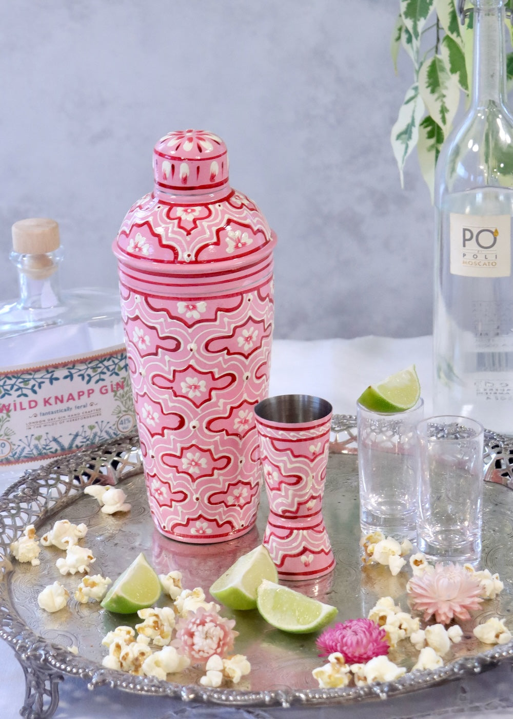 NEW STYLE: Cocktail Shaker - Retro Pink