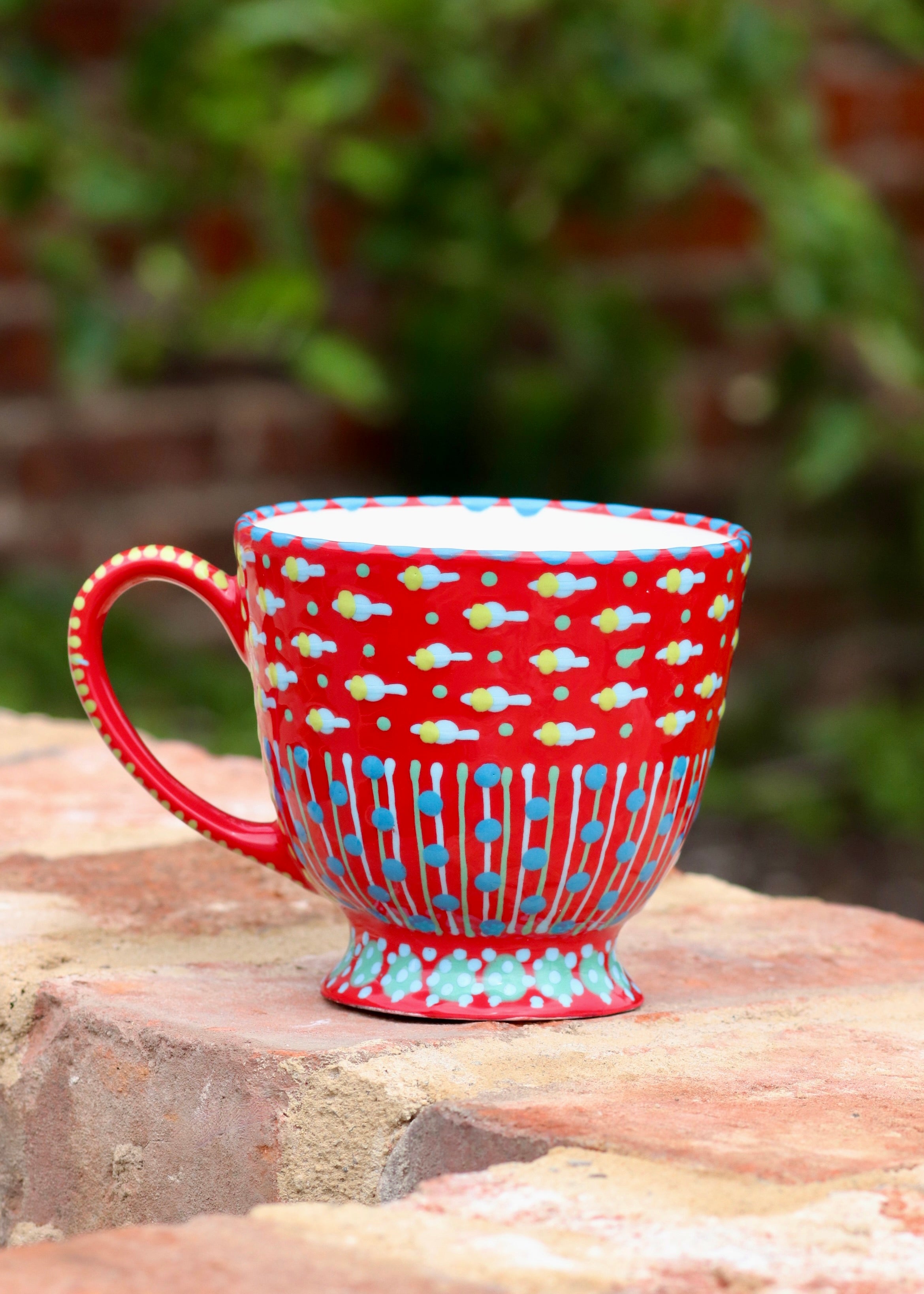 Time for Tea Cup - Red