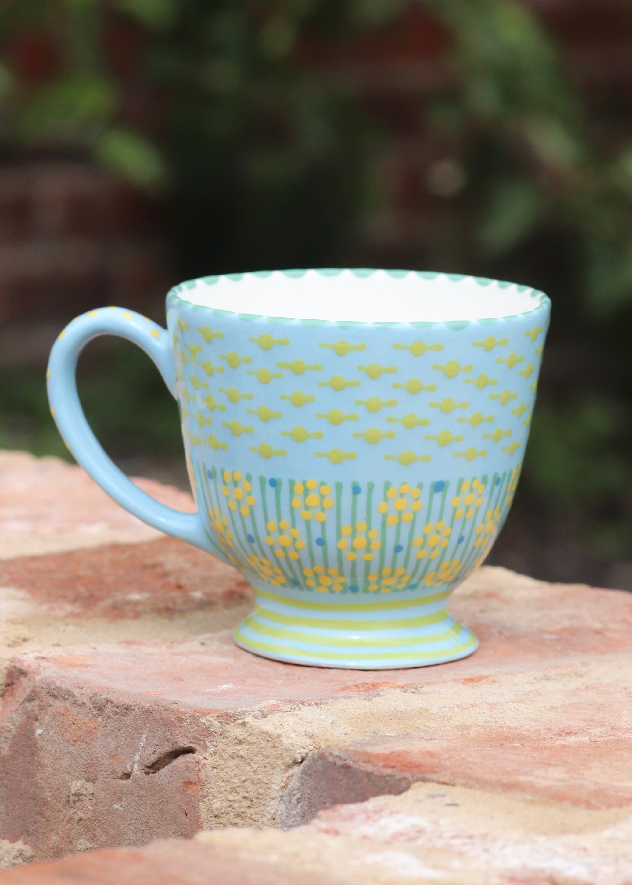 Time for Tea Cup - Pale Blue