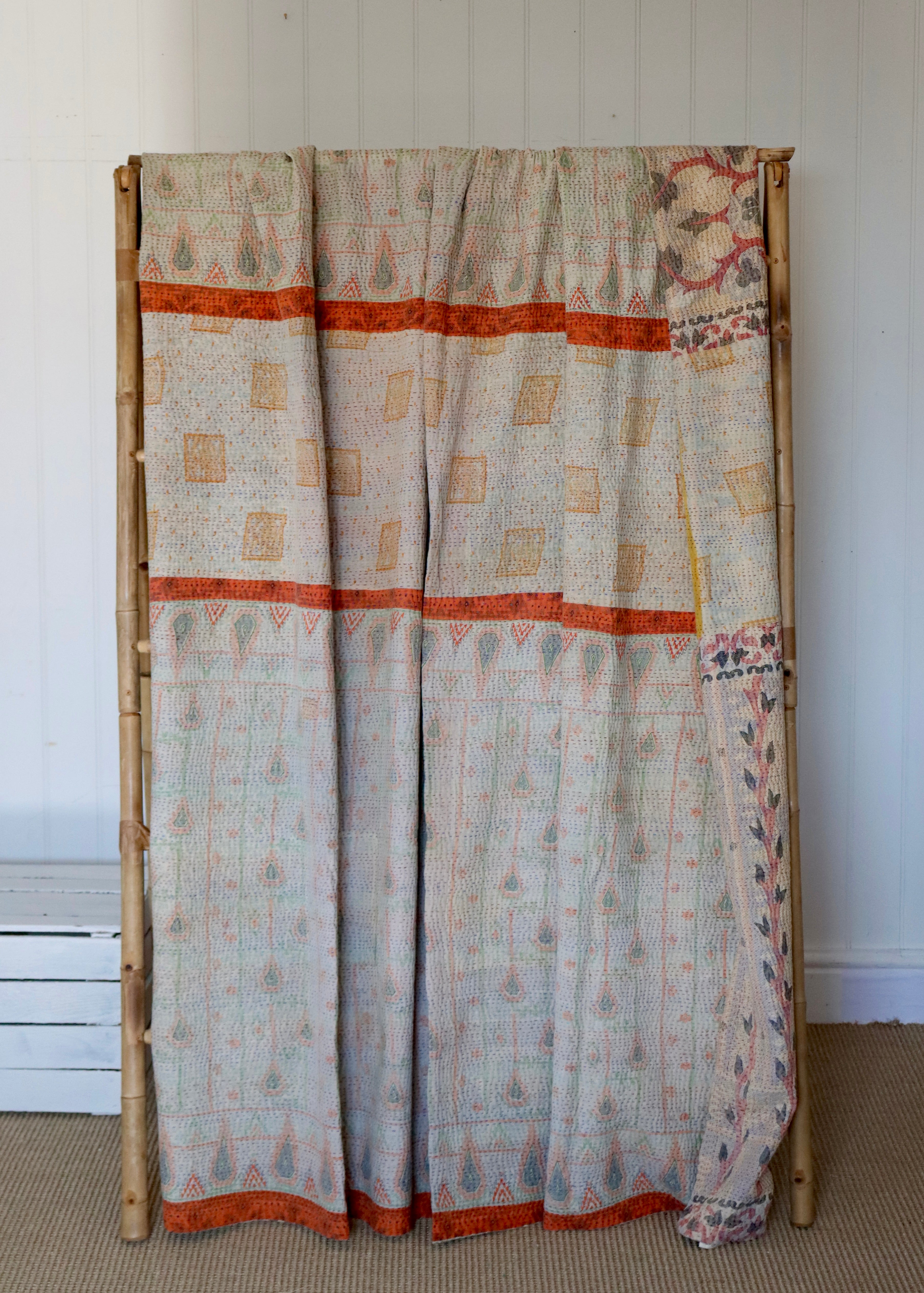 Vintage Kantha Throw K510