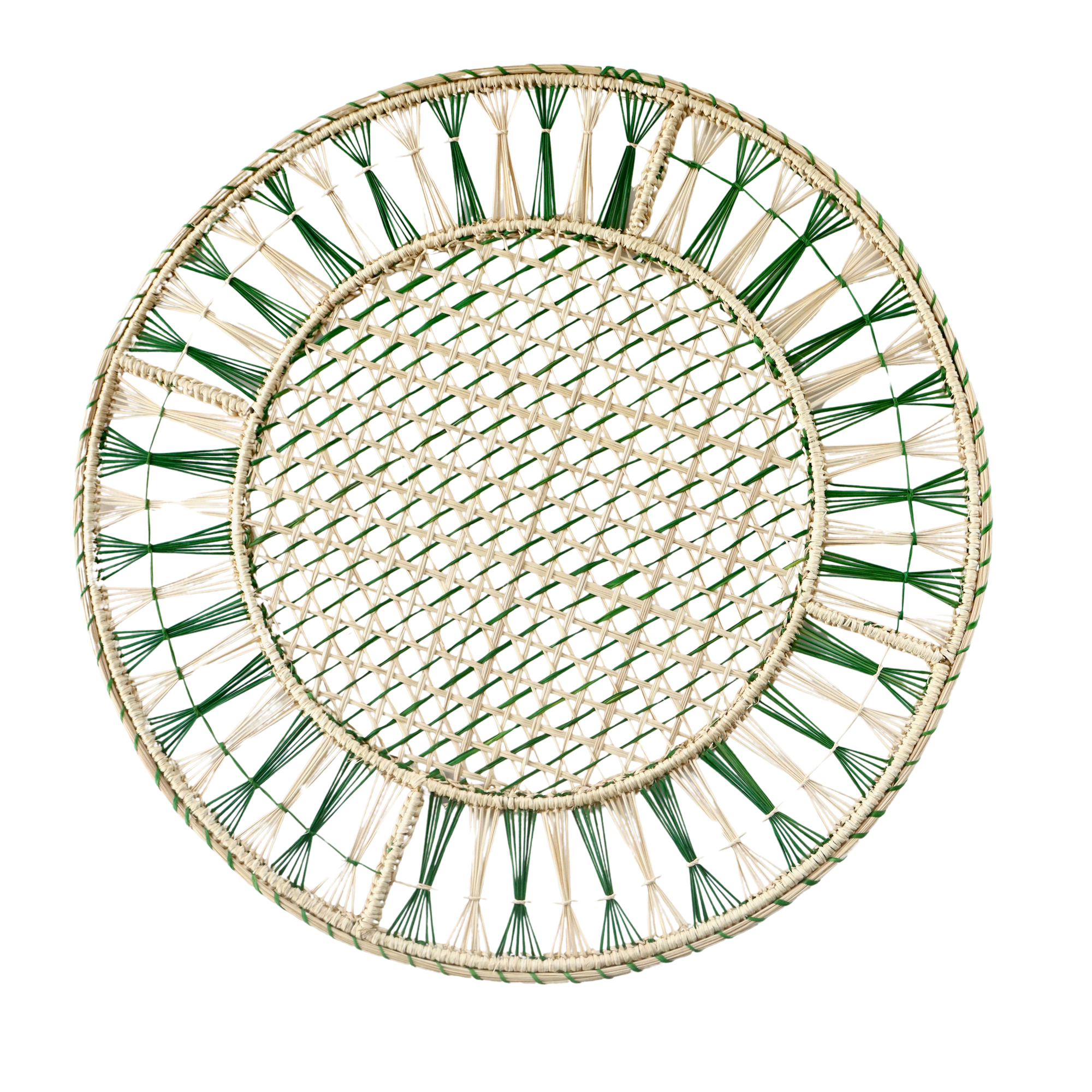 Placemat - Striped Green