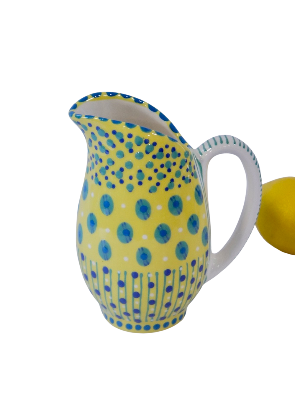 Plump Jug Pale Yellow 2