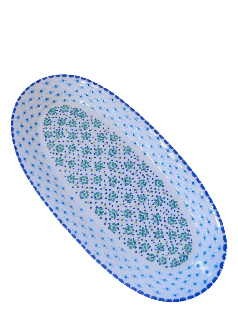 Margo Platter - White & Blue 2