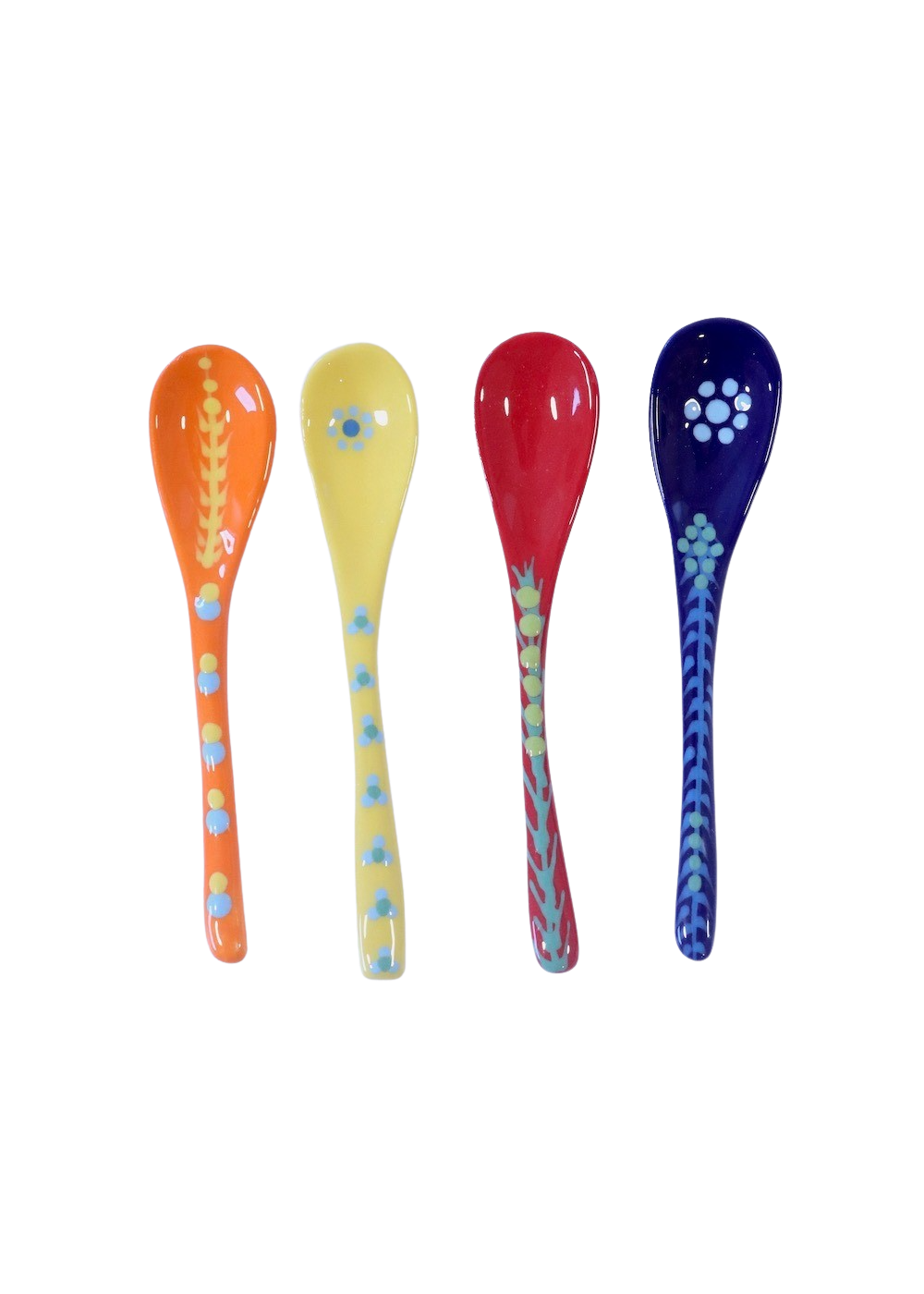 Ceramic Spoons - Set Of 4 Primary (Copy)