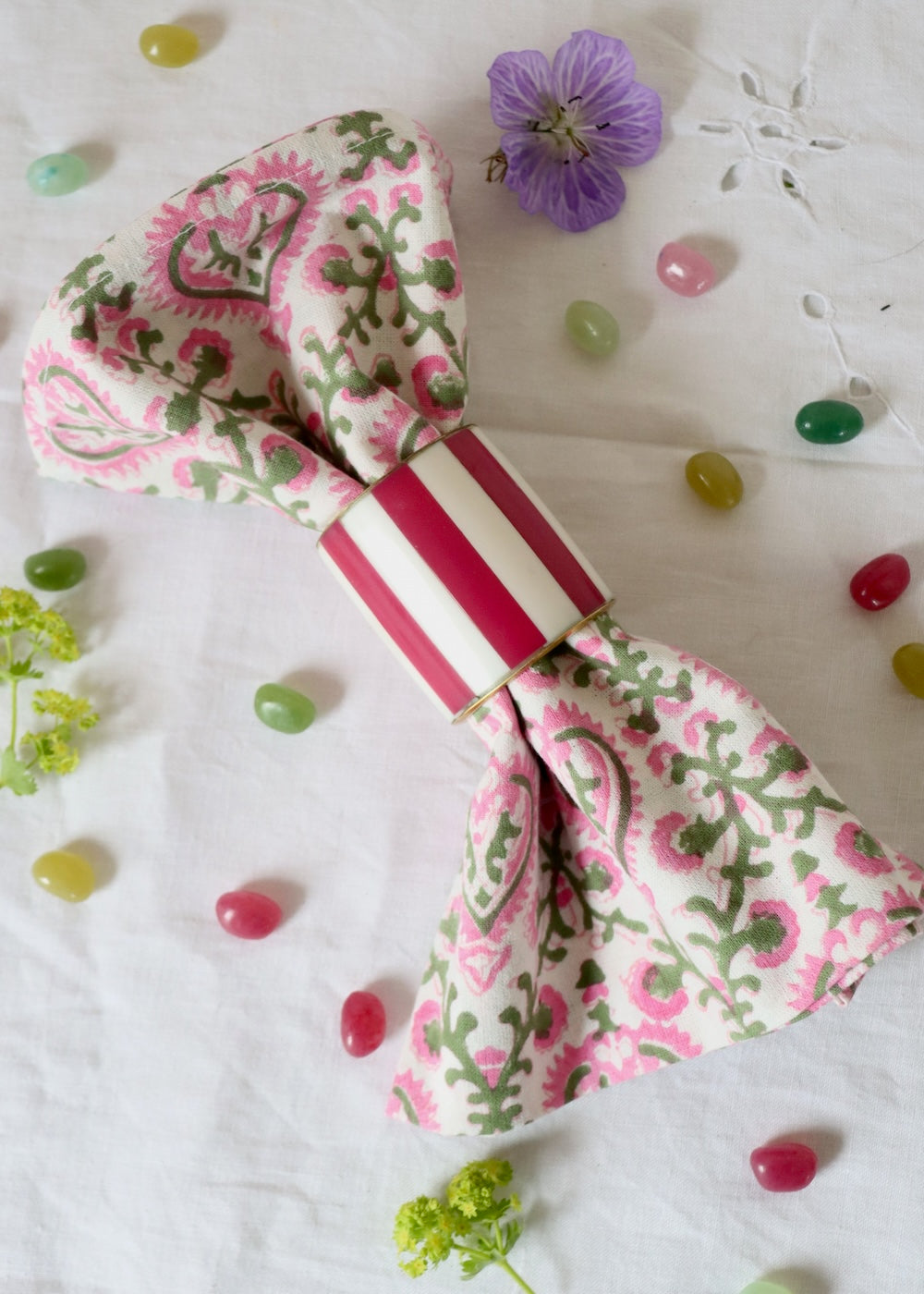 Napkin Ring Claret