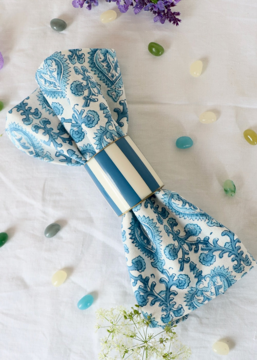 Napkin Ring Deep Blue
