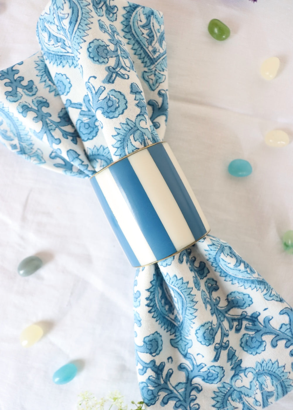 Napkin Ring Deep Blue