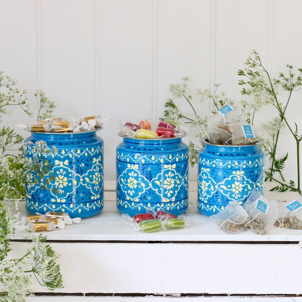 Storage Jars - Blue