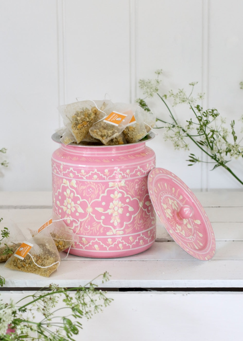 Storage Jars - Pink