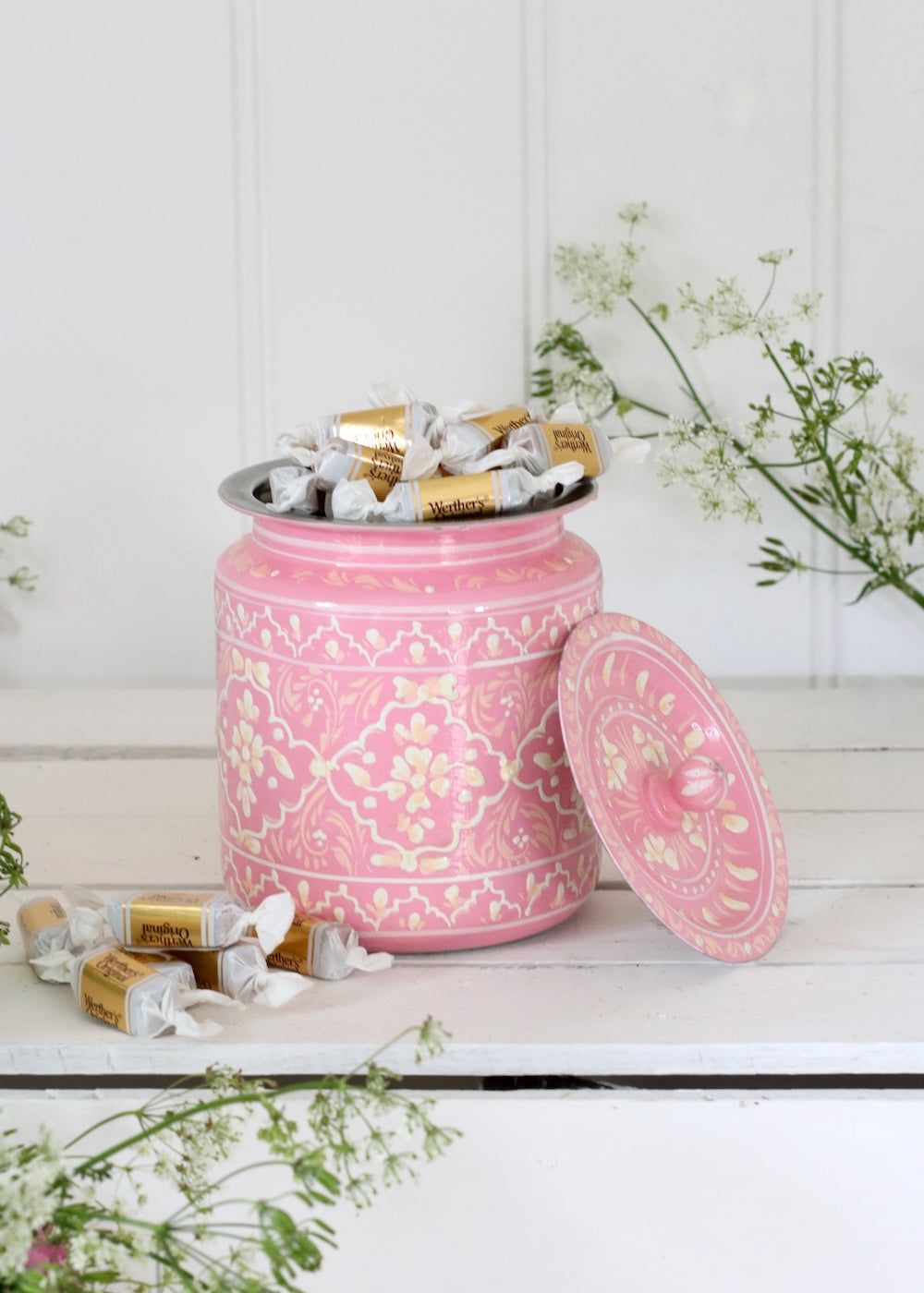 Storage Jars - Pink
