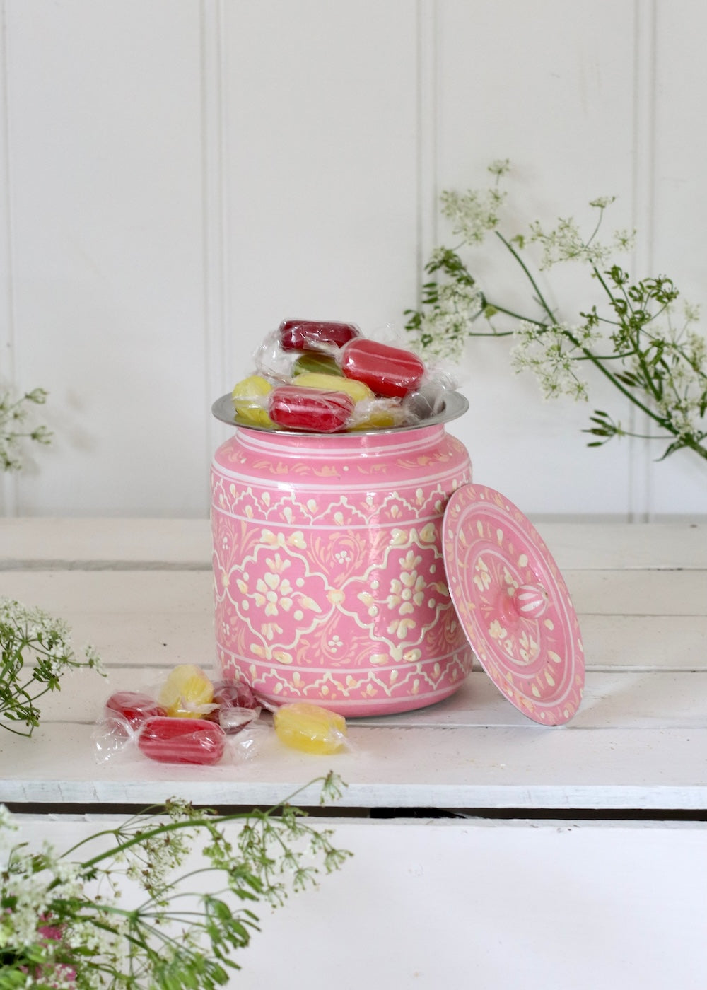Storage Jars - Pink