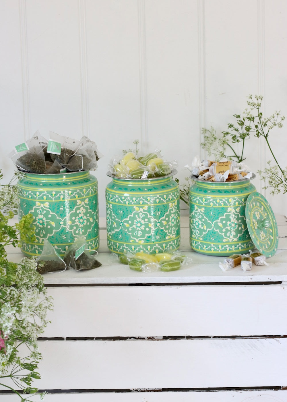 Storage Jars - Green