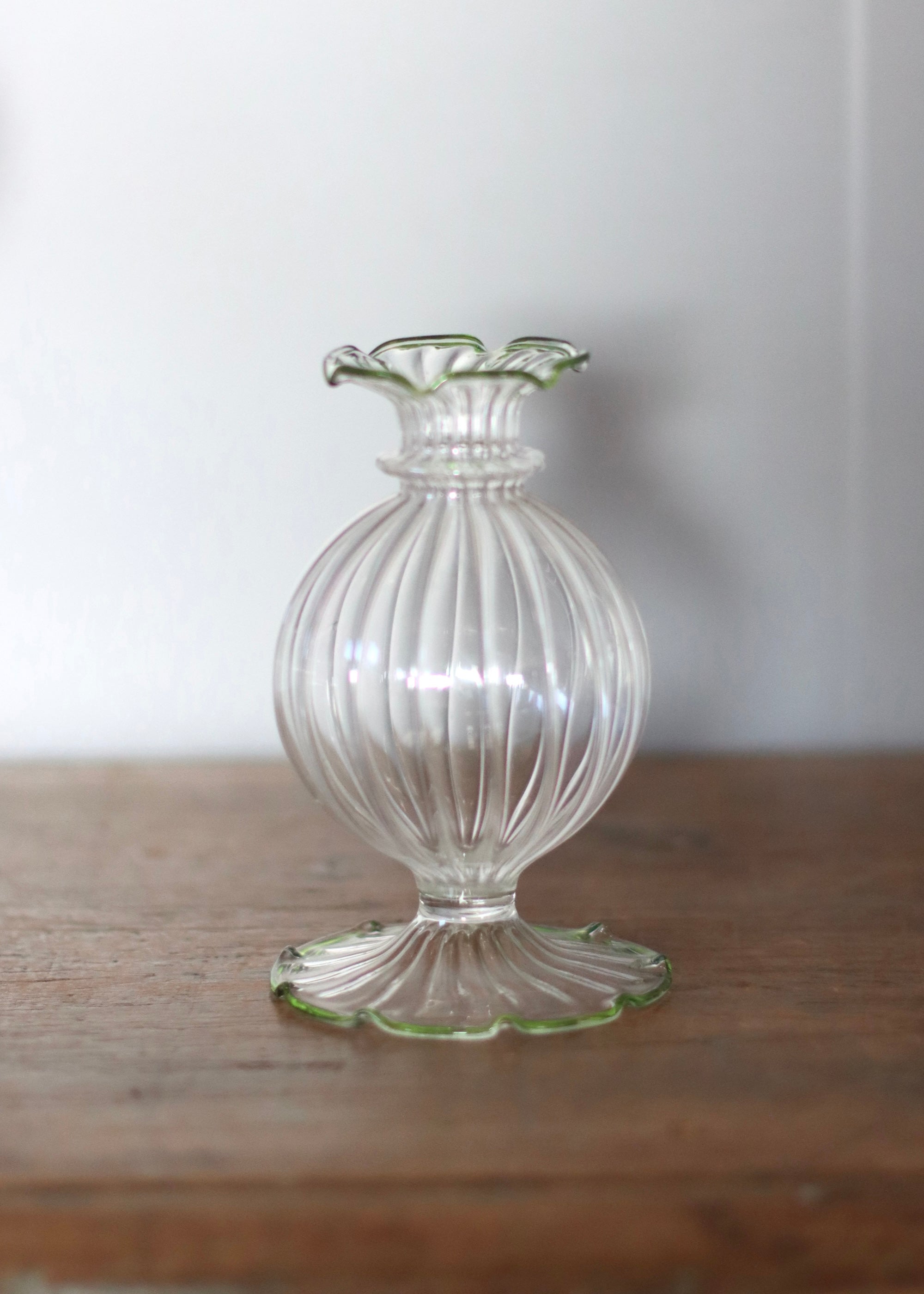 NEW IN: Nanu Glass Vase - Lime Green