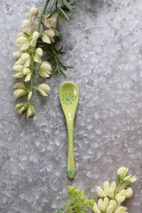 Ceramic Spoon -  Lime
