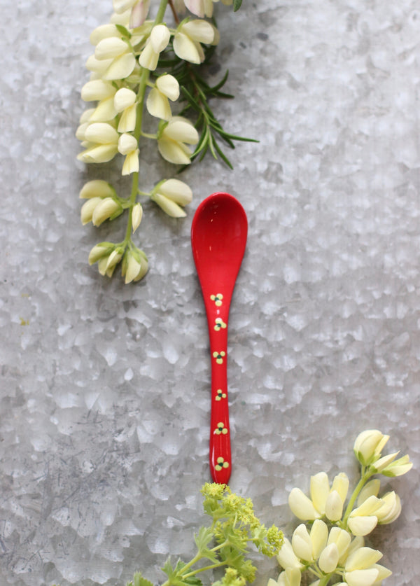 Ceramic Spoon - Red