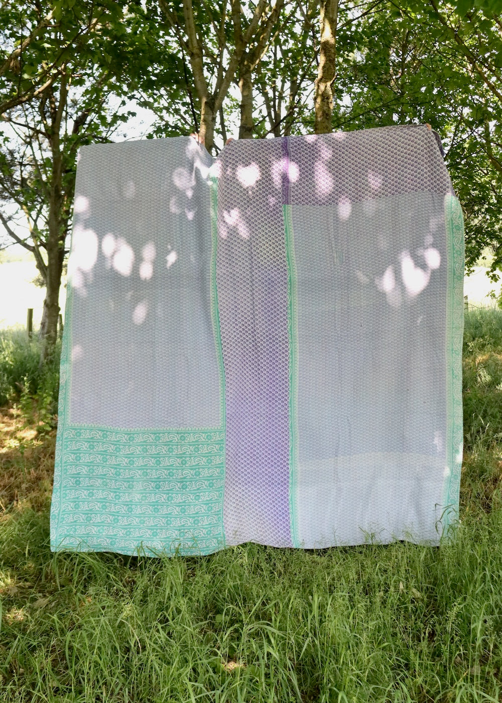 Vintage Kantha Throw K 525