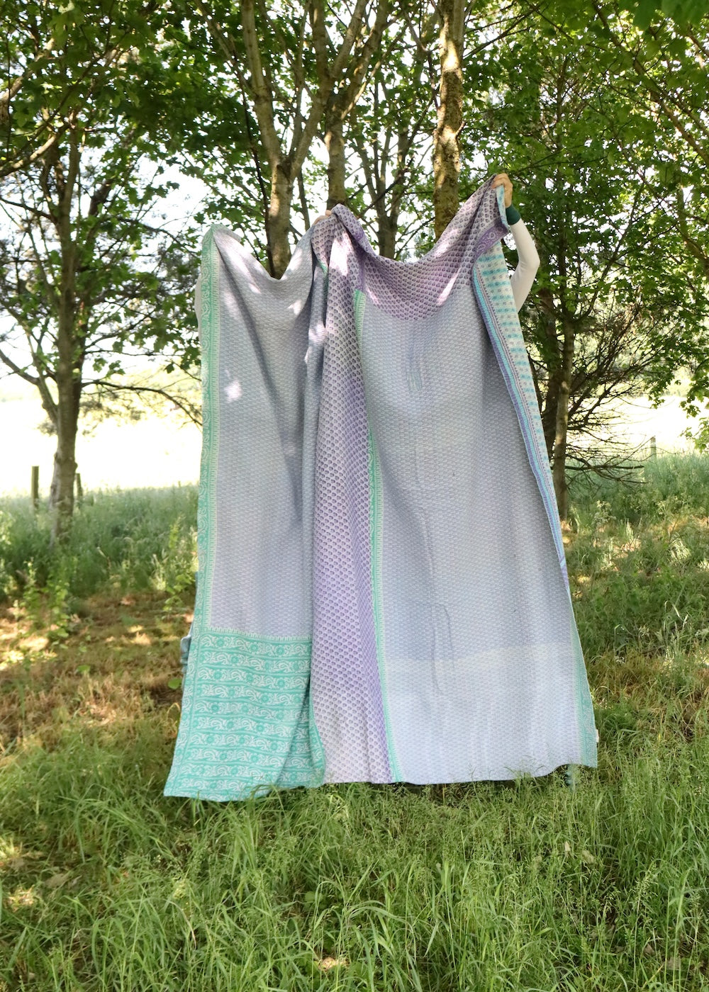 Vintage Kantha Throw K 525