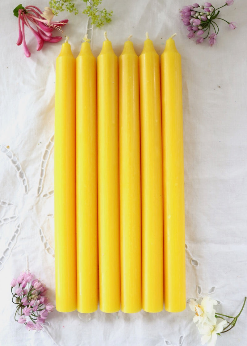 Sunshine Yellow Candle (price is per candle)