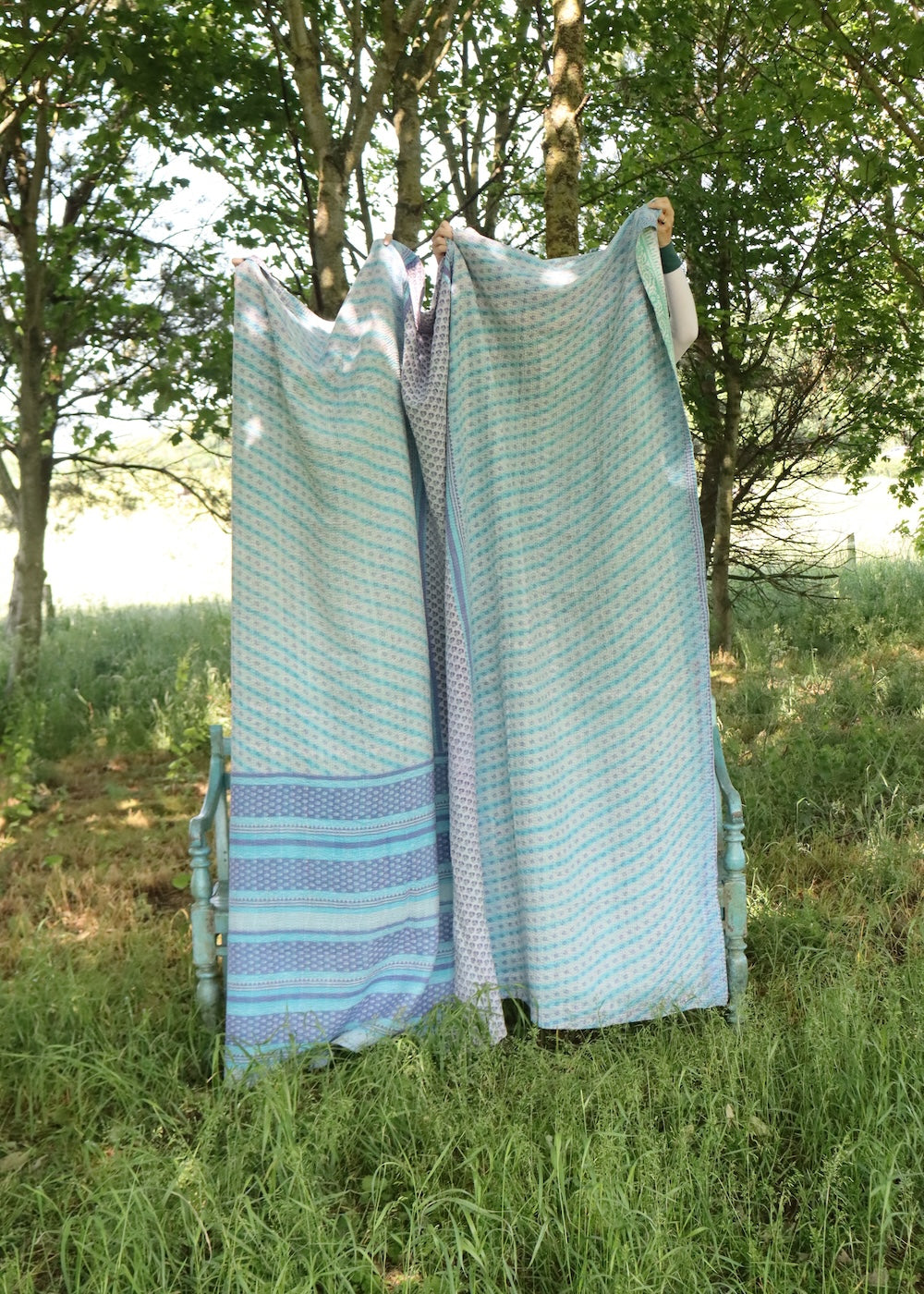 Vintage Kantha Throw K 526