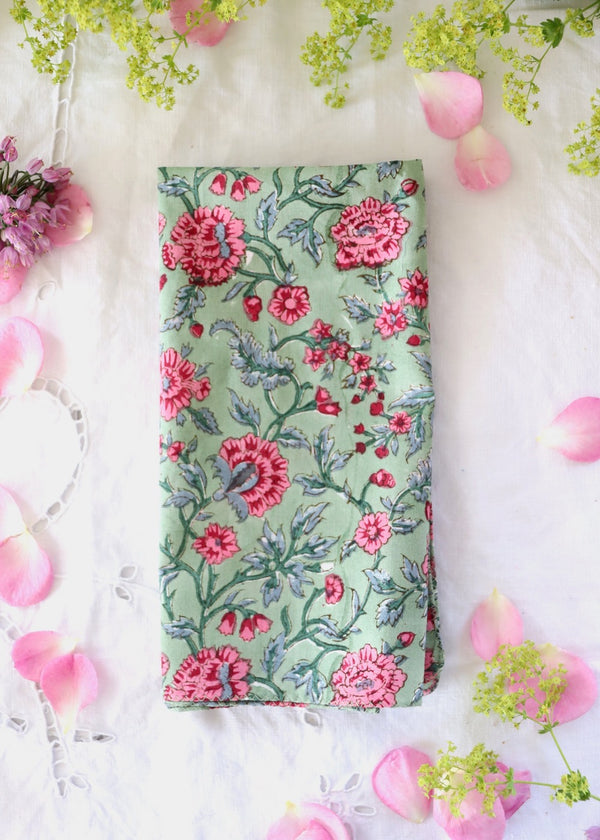 Large Hankies - 3 Greens