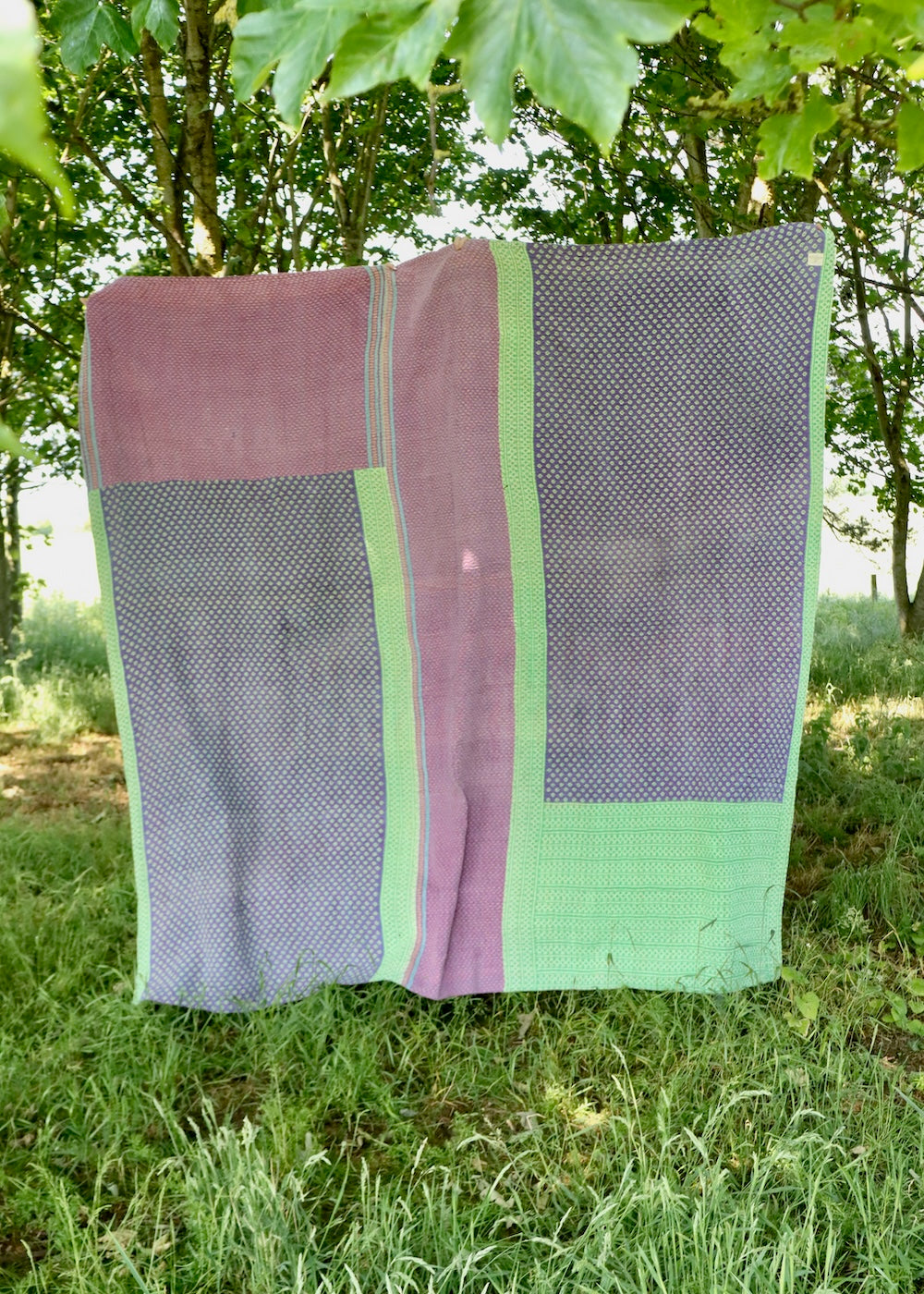 Vintage Kantha Throw K 528