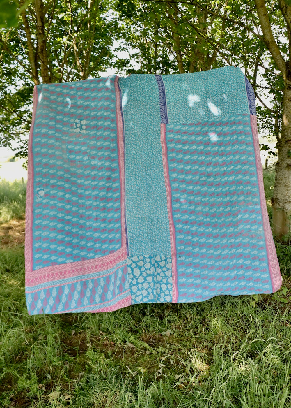 Vintage Kantha Throw K 531