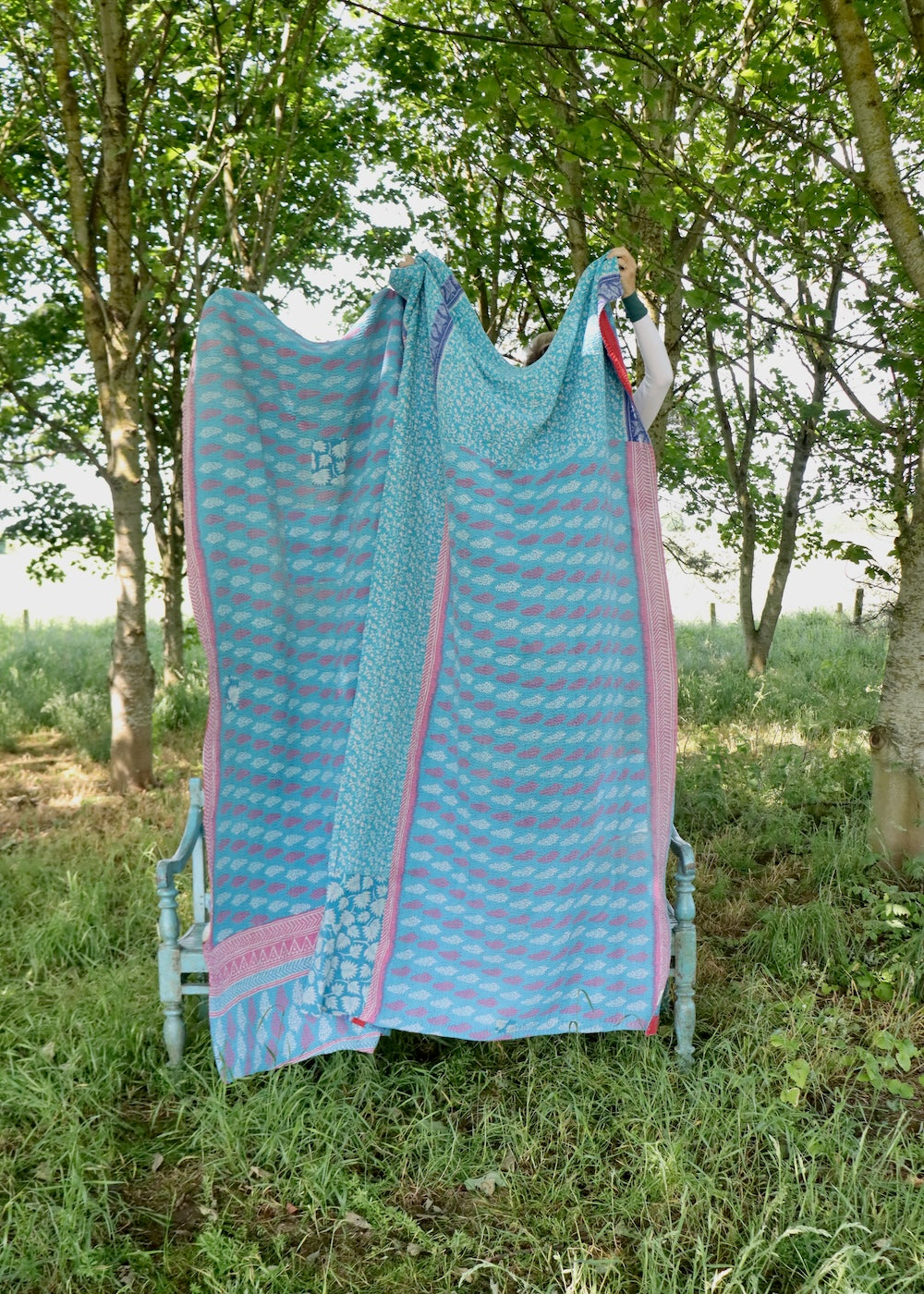 Vintage Kantha Throw K 531